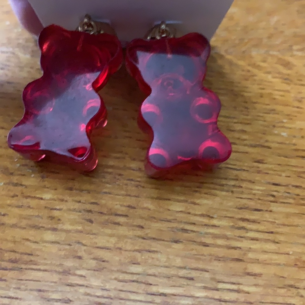 Betsey Johnson gummy bear earrings - Picture 3 of 6